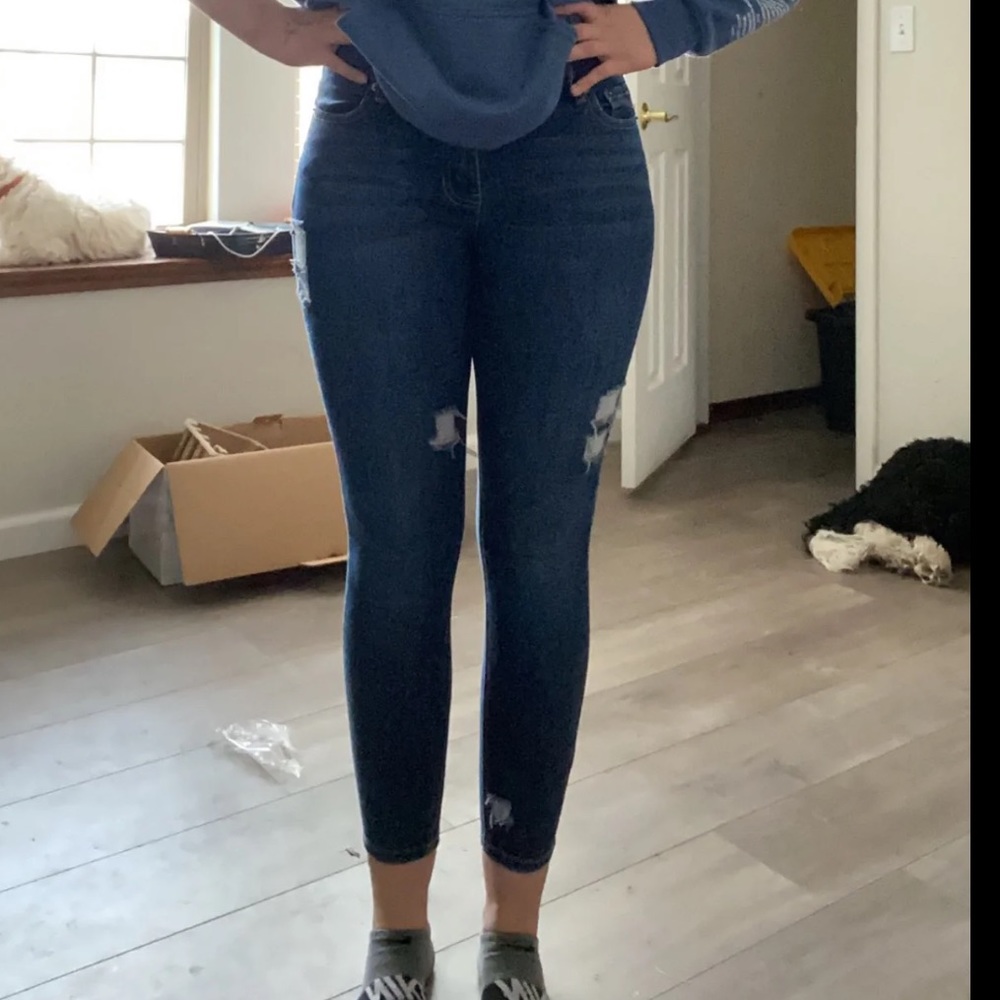 high rise jeggings